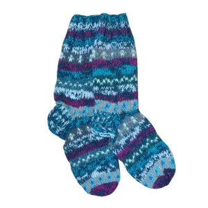 wool lounge socks